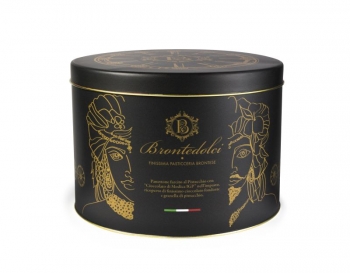 Panettone Cu Cremă de Fistic Bronte și Chipsuri de Ciocolată Brontedolci 1kg 1