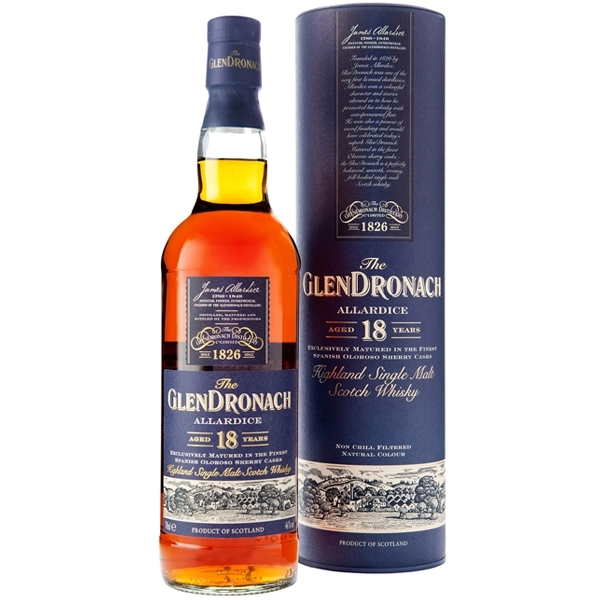 Whiskey Glendronach 18yo 0.7l 0