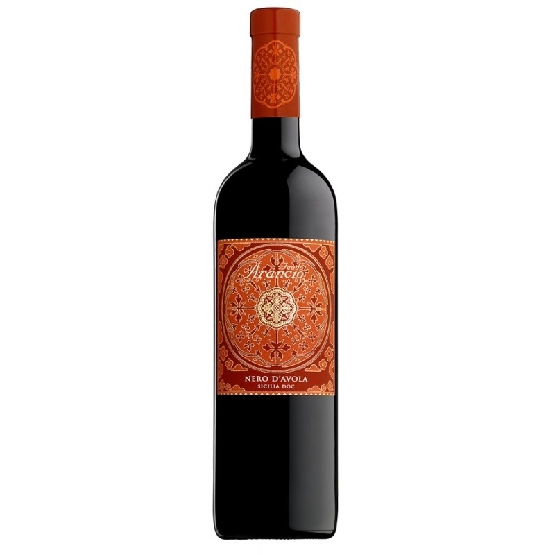 Vin Rosu Feudo Arancio Nero D Avola 2020 0