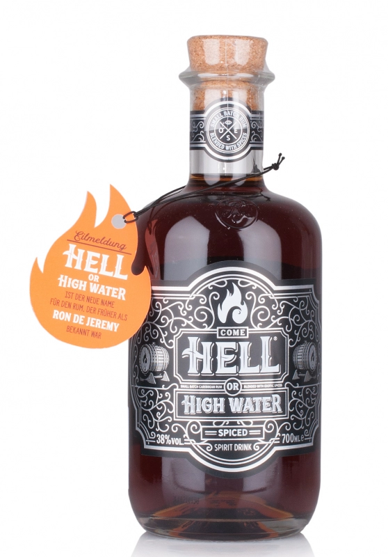 Rom De Jeremy Hell Or High Water Spiced 0.7l 0