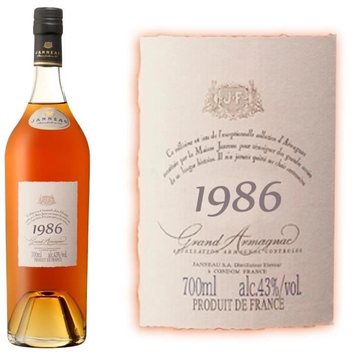 Armagnac Janneau 1986 70cl 0