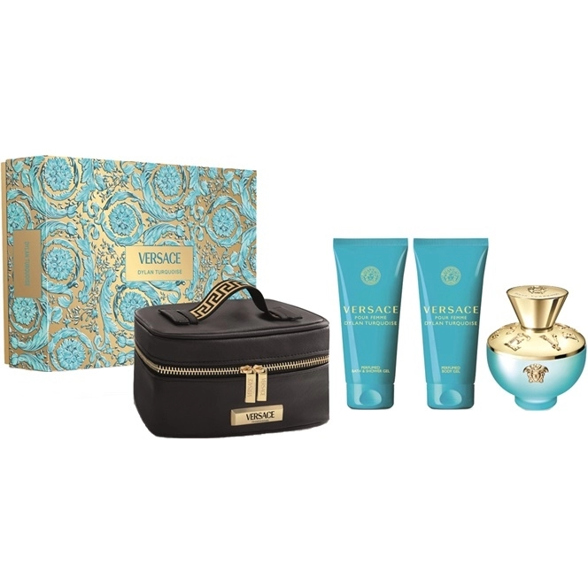 Versace Dylan Turquoise 100ml.100sg.100bl.Gwp Apa De Toaleta Femei SET Ml 0