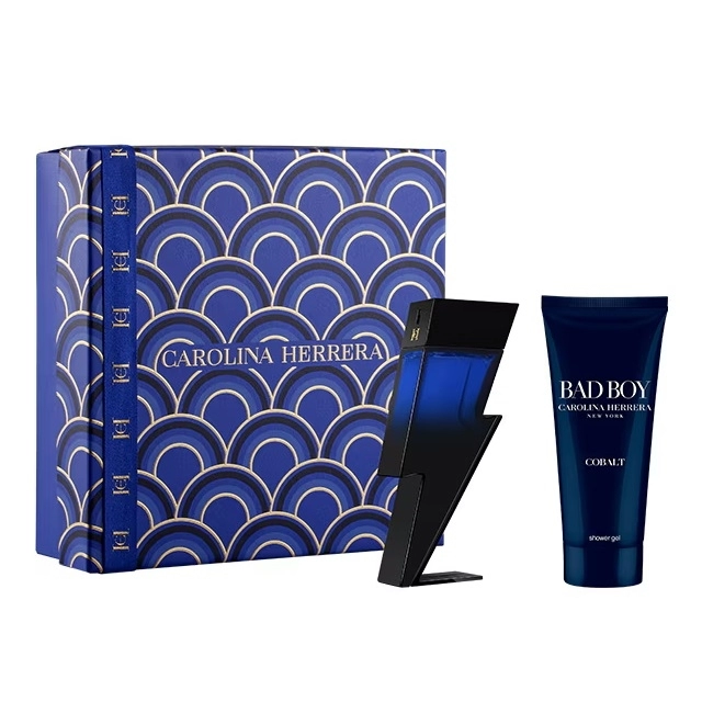 Carolina Herrera Bad Boy Cobalt Elixir 100ml.100sg Apa De Parfum Barbati SET Ml 0