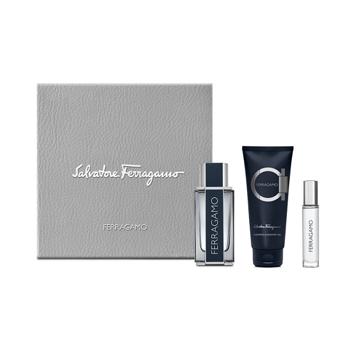 Salvatore Ferragamo Ferragamo 100ml.100sg.10ml Apa De Toaleta Set Ml - Parfum barbati 0