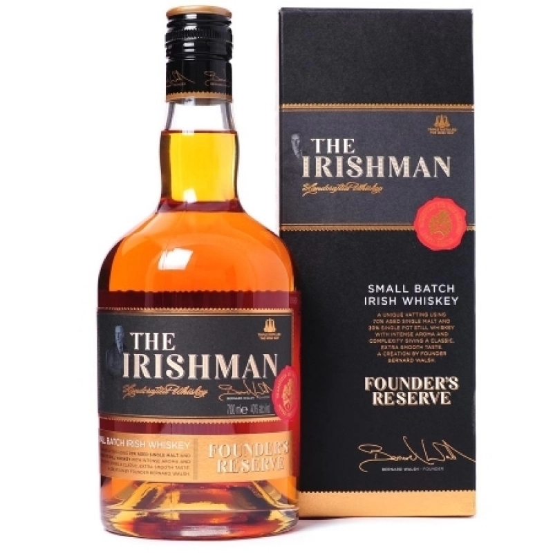 Whiskey The Irishman Founder's Reserve 70cl 0