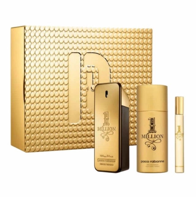 Paco Rabanne 1 Million 100ml.150dsp.10ml Apa De Toaleta Barbati SET Ml 0