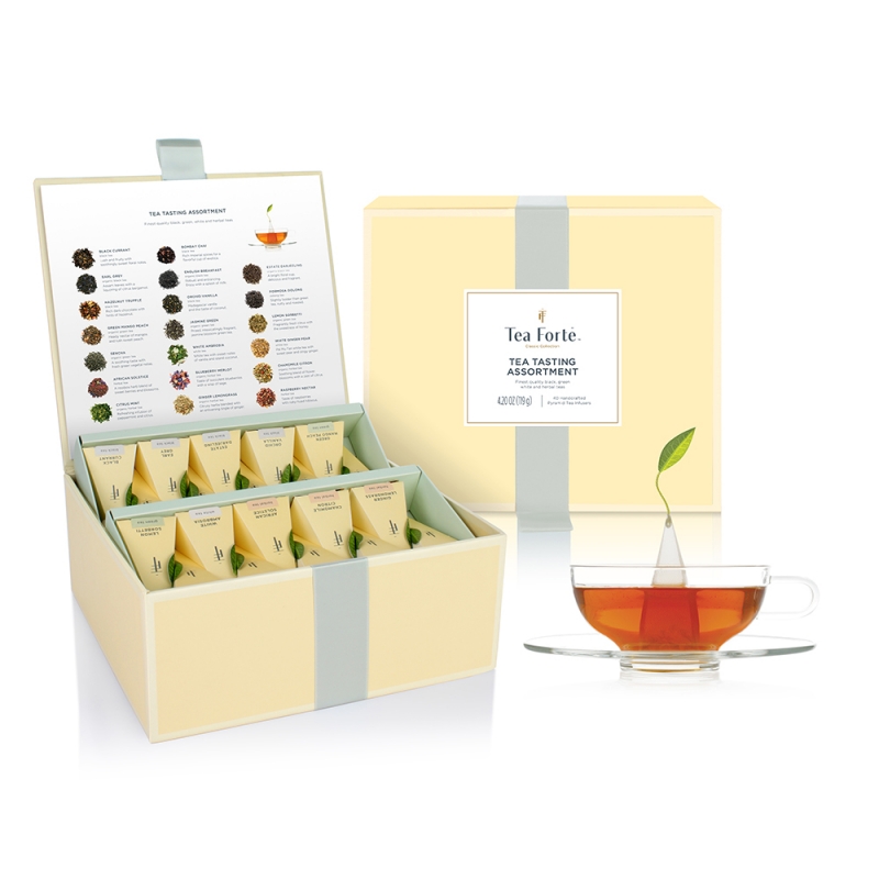 Tea Forte Assort Tea Chest Ceai 40 Buc 1