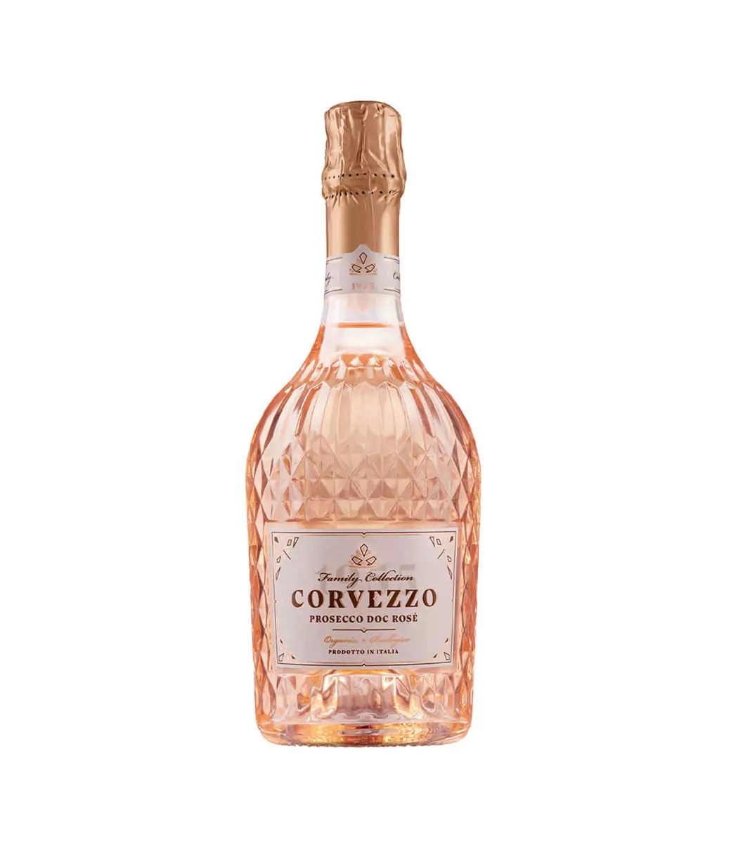 Vin spumant Corvezzo Prosecco Rose Doc Extra Dry 0.75L