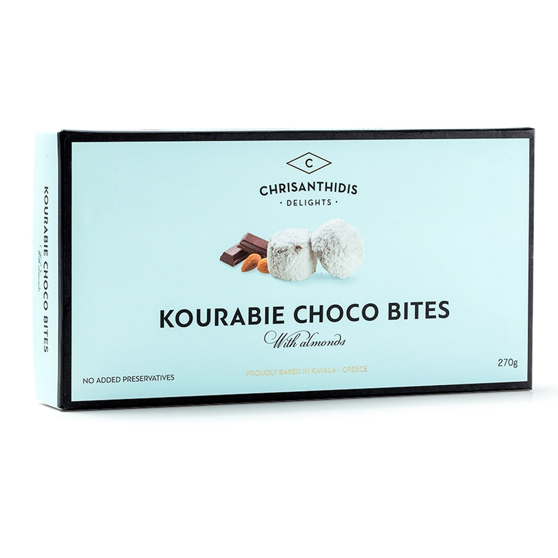 Fursecuri moi cu migdale si ciocolata Chrisanthidis 270g