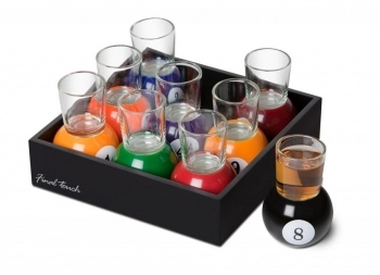 Set 9 pahare shot FTA 1837