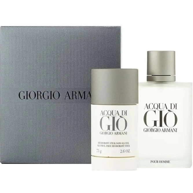 Giorgio Armani Acqua Di Gio 100ml.75dst Apa De Toaleta Barbati Travel Set Ml