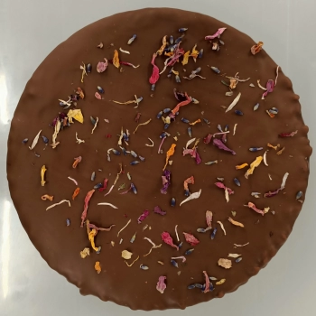 Tort De Ciocolata Cu Orez Expandat Si Caramel La Molina 480g