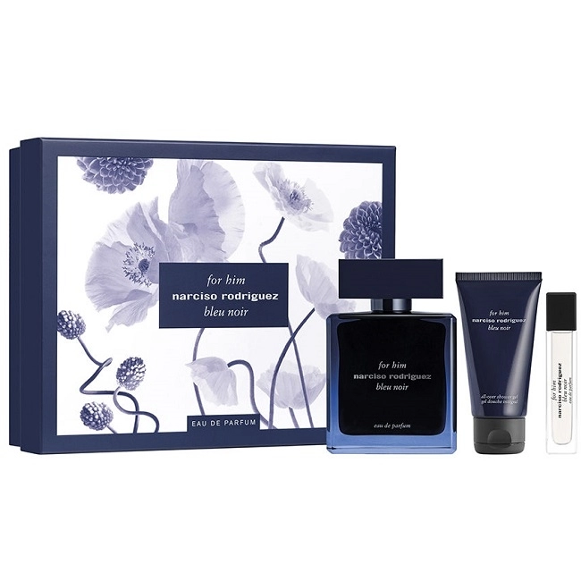 Narciso Rodriguez For Him Bleu Noir EDP 100ml.10ml.50sg Apa De Parfum Barbati SET Ml