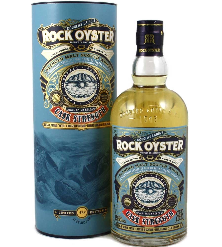 Whisky Rock Oyster Cask Strength 70 Cl