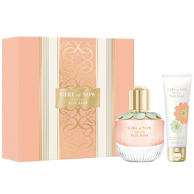 Elie Saab Girl Of Now Lovely 50ml.75bl Apa De Parfum Femei SET Ml