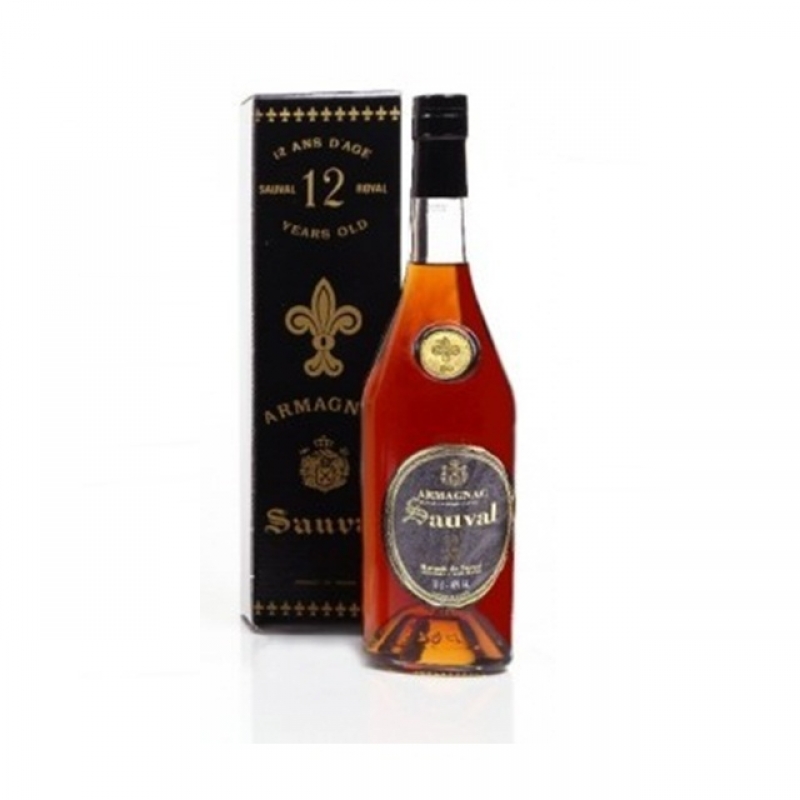 Armagnac Sauval 12 Years Old 70cl 0
