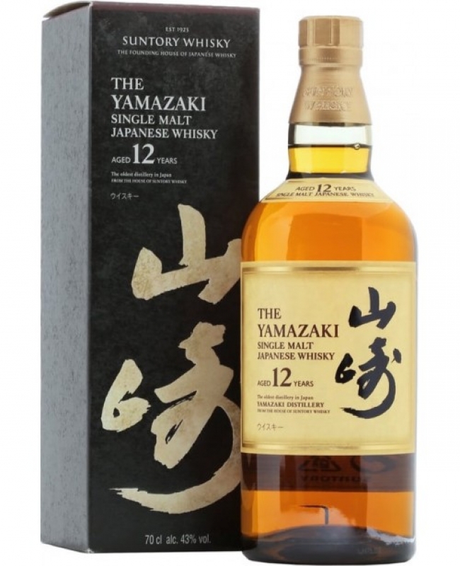 Whisky Yamazaki 12 Yo Japanese Malt 0.7l 0