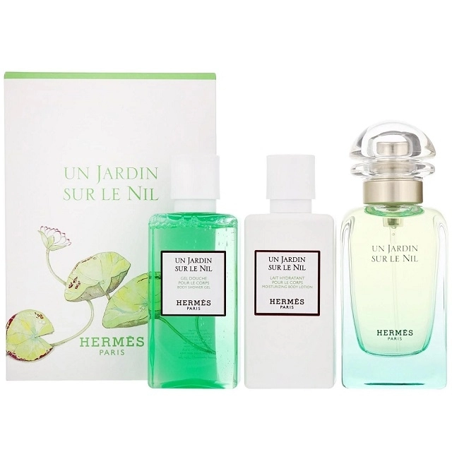 Hermes Un Jardin Sur Le Nil 50ml.40bl.40sg Apa De Toaleta Travel Set Ml