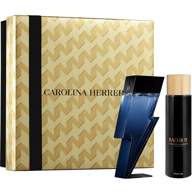Carolina Herrera Bad Boy Cobalt 100ml.100sg Apa De Parfum Barbati SET Ml