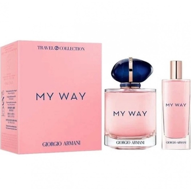Giorgio Armani My Way 90ml.15ml Apa De Parfum Travel Femei Set Ml