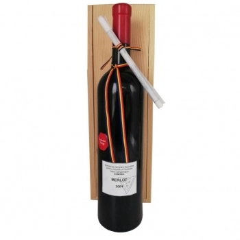 Vin Merlot Valea Calugareasca 2004 0.7l