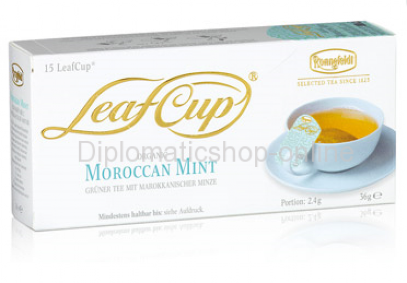 Ronnefeldt Ceai Leafcup Bio Marocan Mint 15*2.4g 0